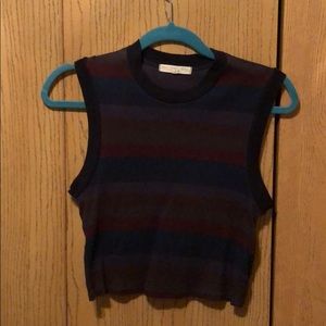 Cropped Multicolor Tank Top